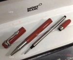 Fake Heritage Rouge et Noir Special Edition Pen - Red&Silver Rollerball Pen
